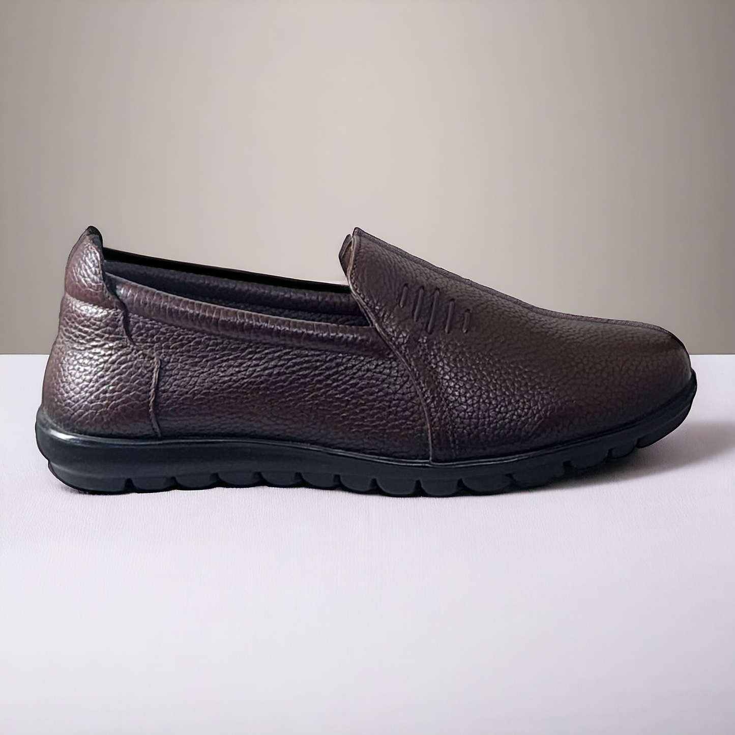 ZOOM NH07 BROWN Men's Casual Leather Shoes