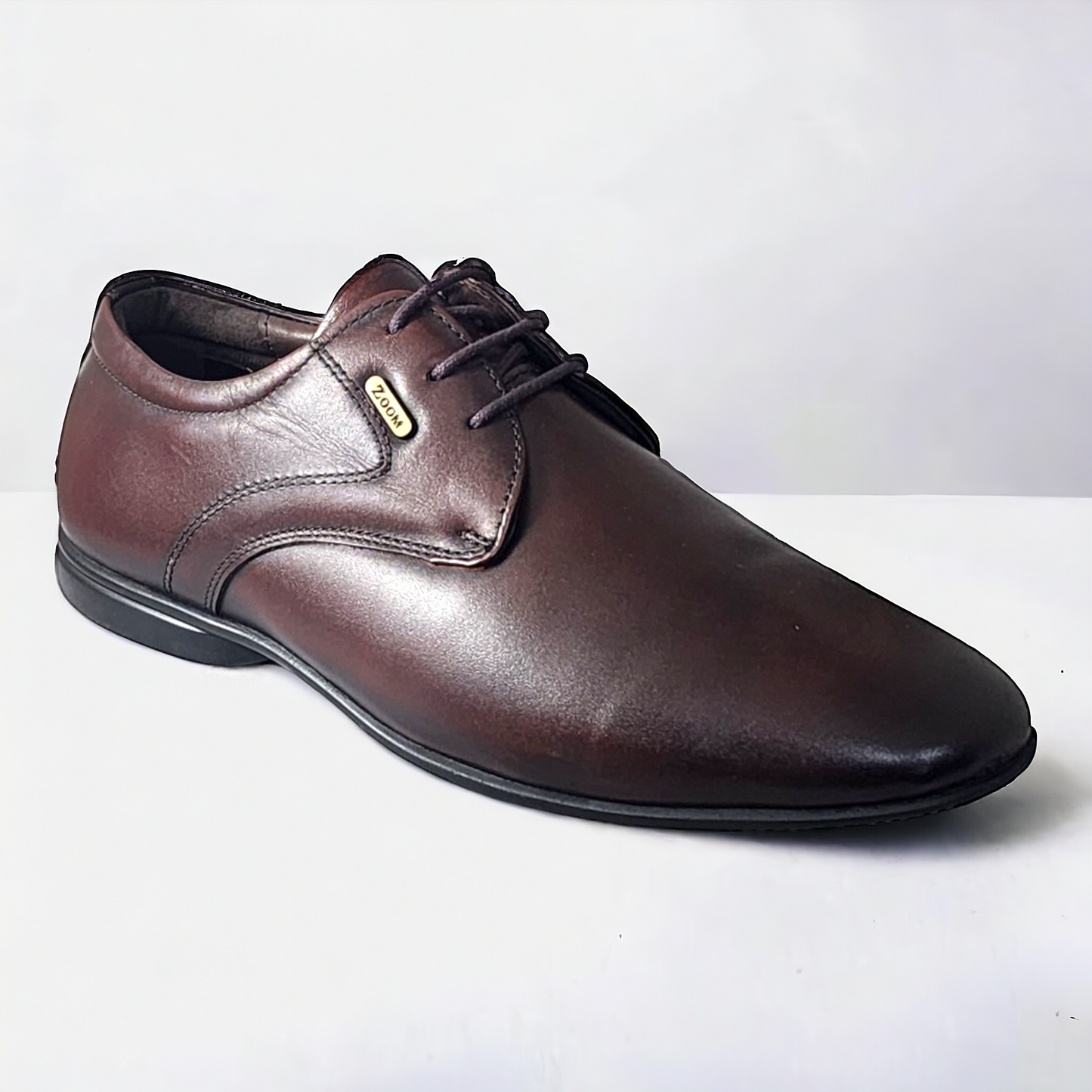 ZOOM S1481 BROWN Men's Casual Lace Up Leather Shoes