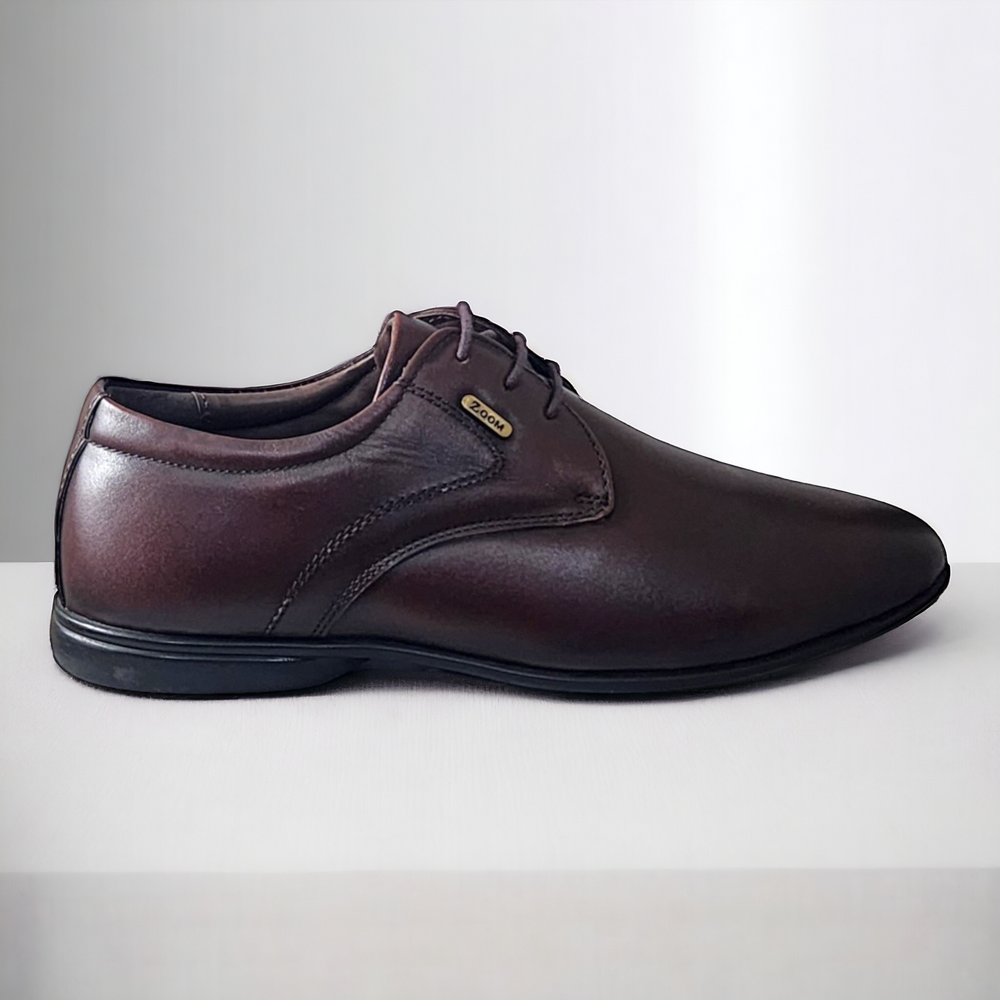 ZOOM S1481 BROWN Men's Casual Lace Up Leather Shoes