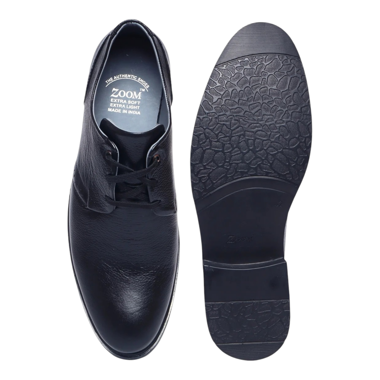 ZOOM B52 BLACK Men's Casual Lace Up Leather Shoes