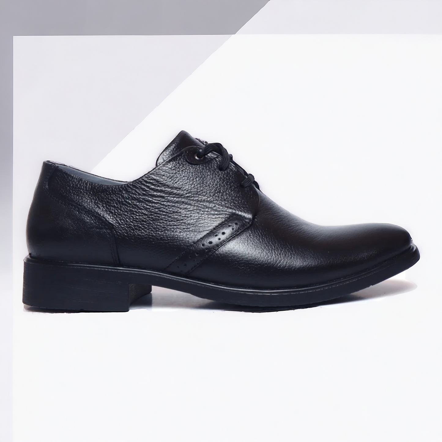 ZOOM B52 BLACK Men's Casual Lace Up Leather Shoes