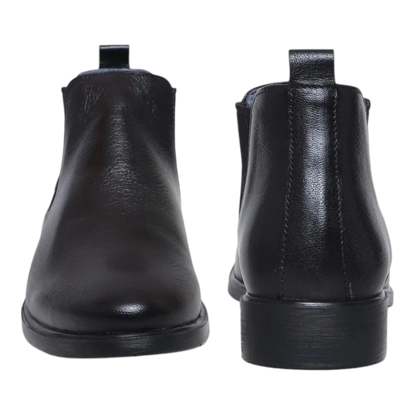 ZOOM BG13 BLACK Men's Chelsea Boots Leather Shoes