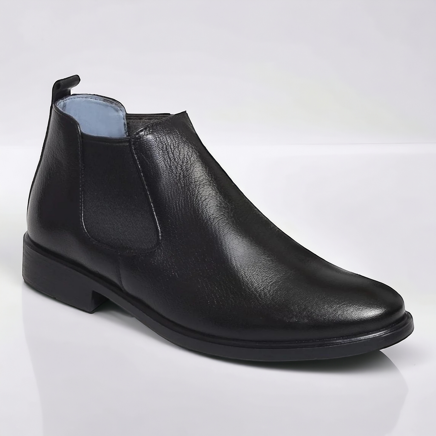ZOOM BG13 BLACK Men's Chelsea Boots Leather Shoes
