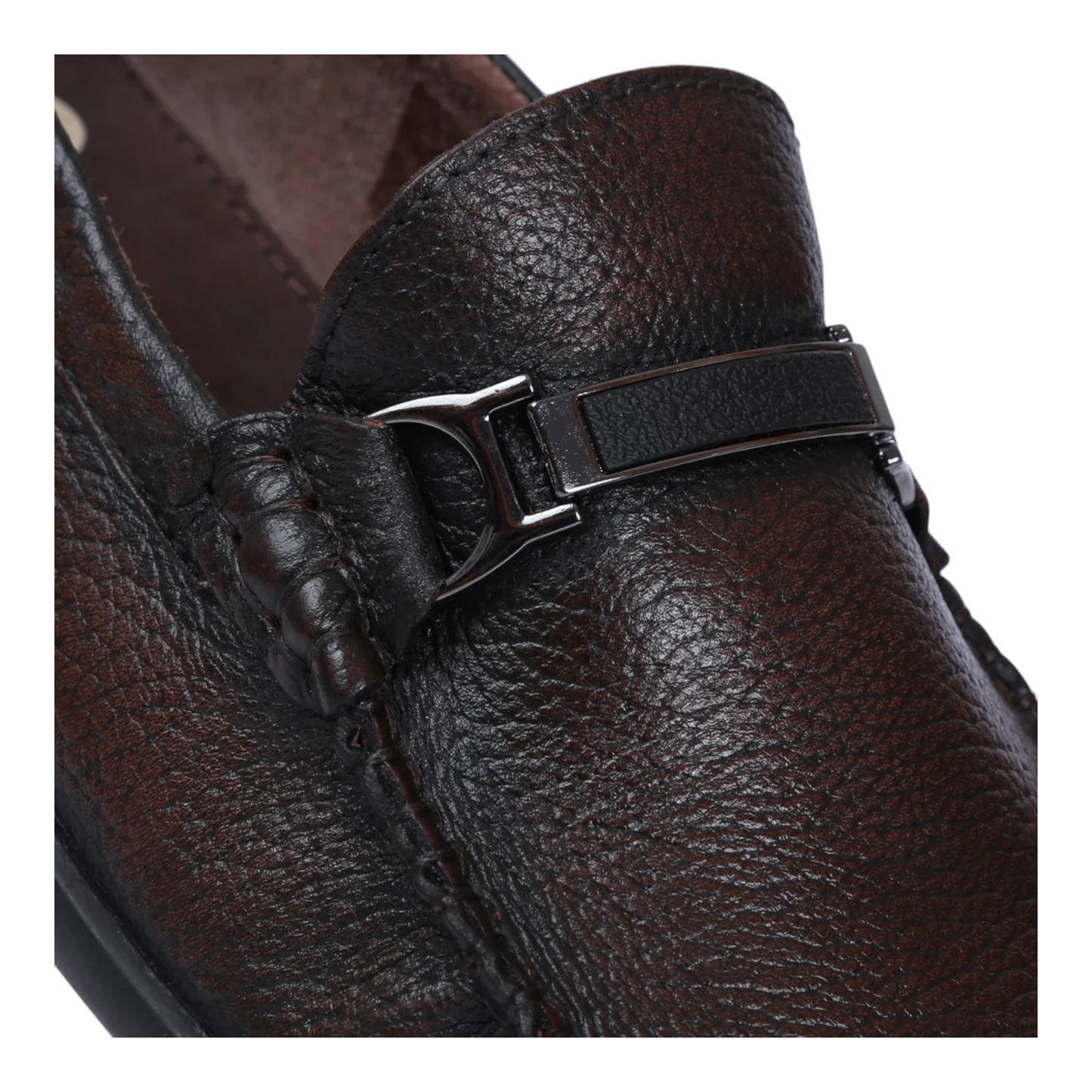 ZOOM D1325 BROWN Men's Loafers/Leather Shoes