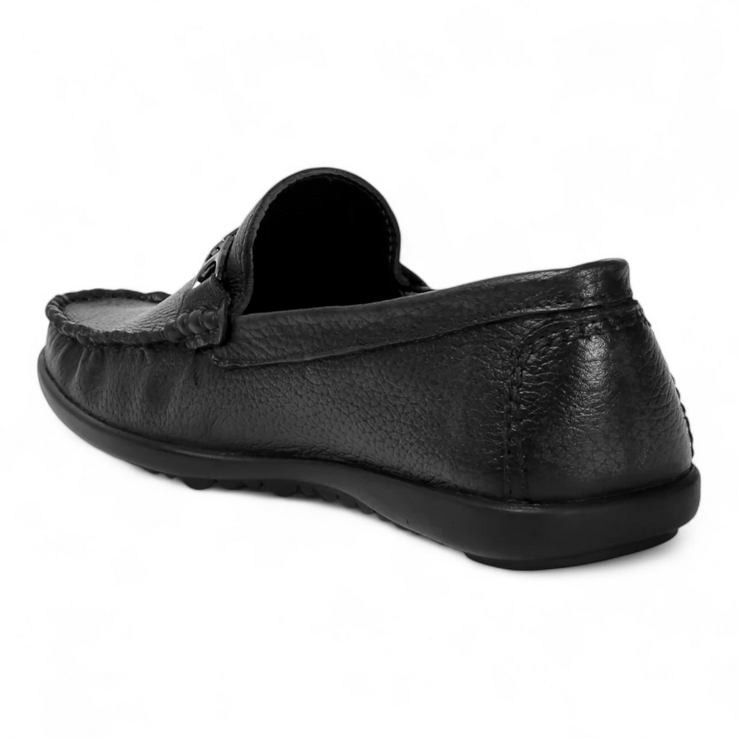 ZOOM D1325 BLACK Men's Loafers/Leather Shoes