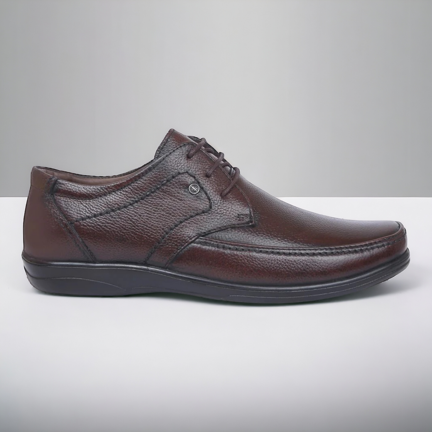 ZOOM D3151 BROWN Men's Casual Lace Up Leather Shoes