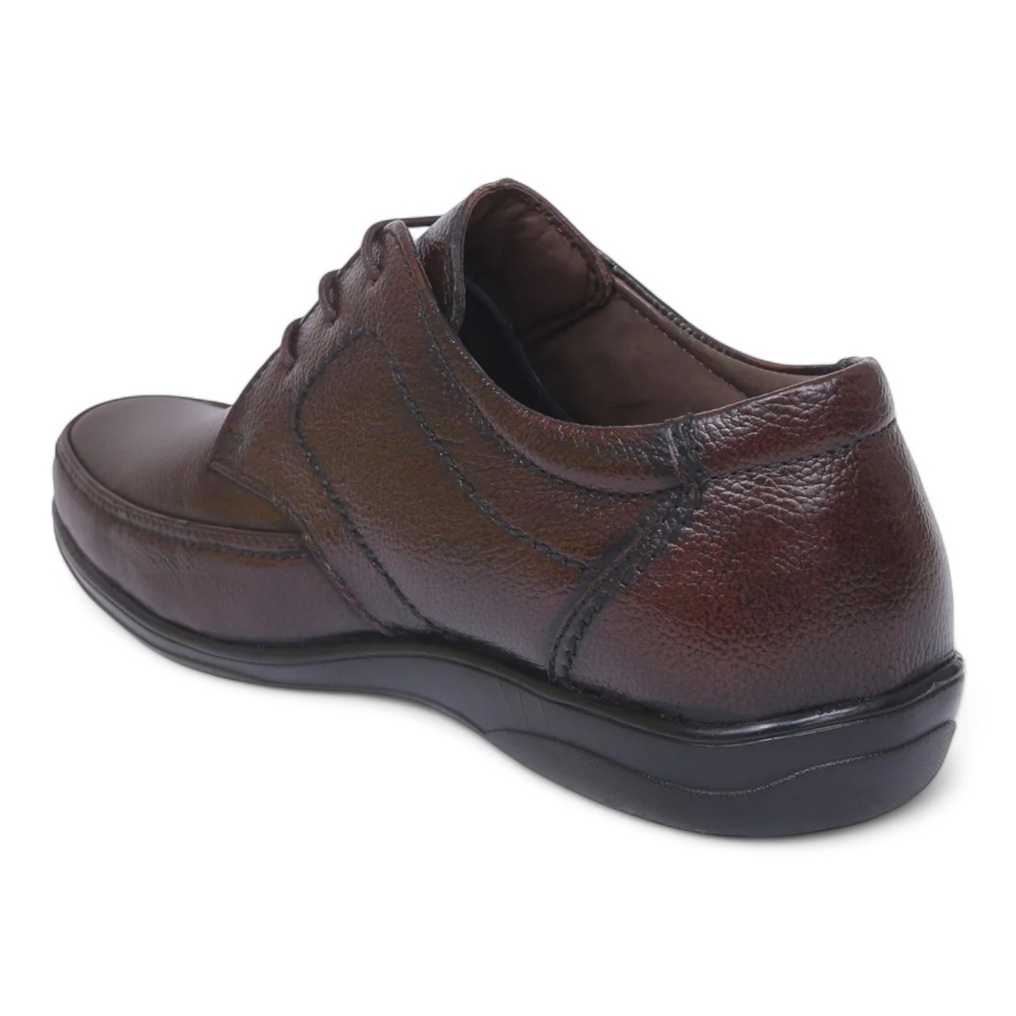 ZOOM D3151 BROWN Men's Casual Lace Up Leather Shoes