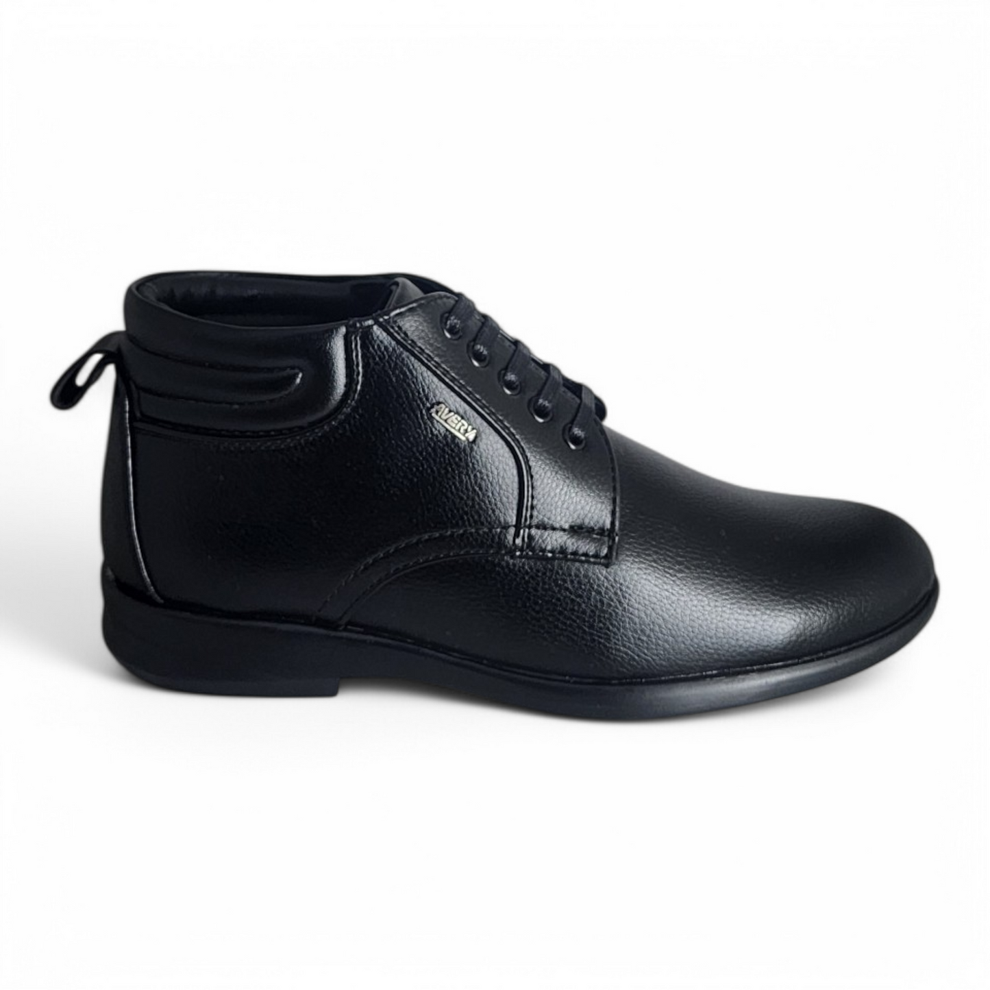 AVERY DL64 BLACK High Ankle Men's Casual Lace Up Shoes