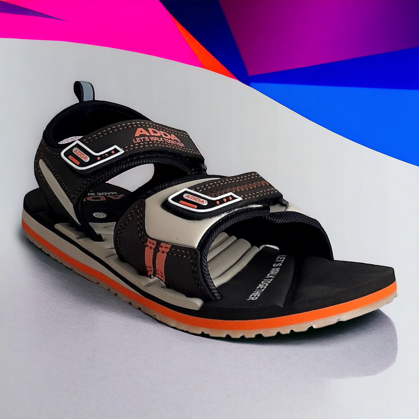 ADDA BRAVO BROWN/BEIGE Men's Sandals