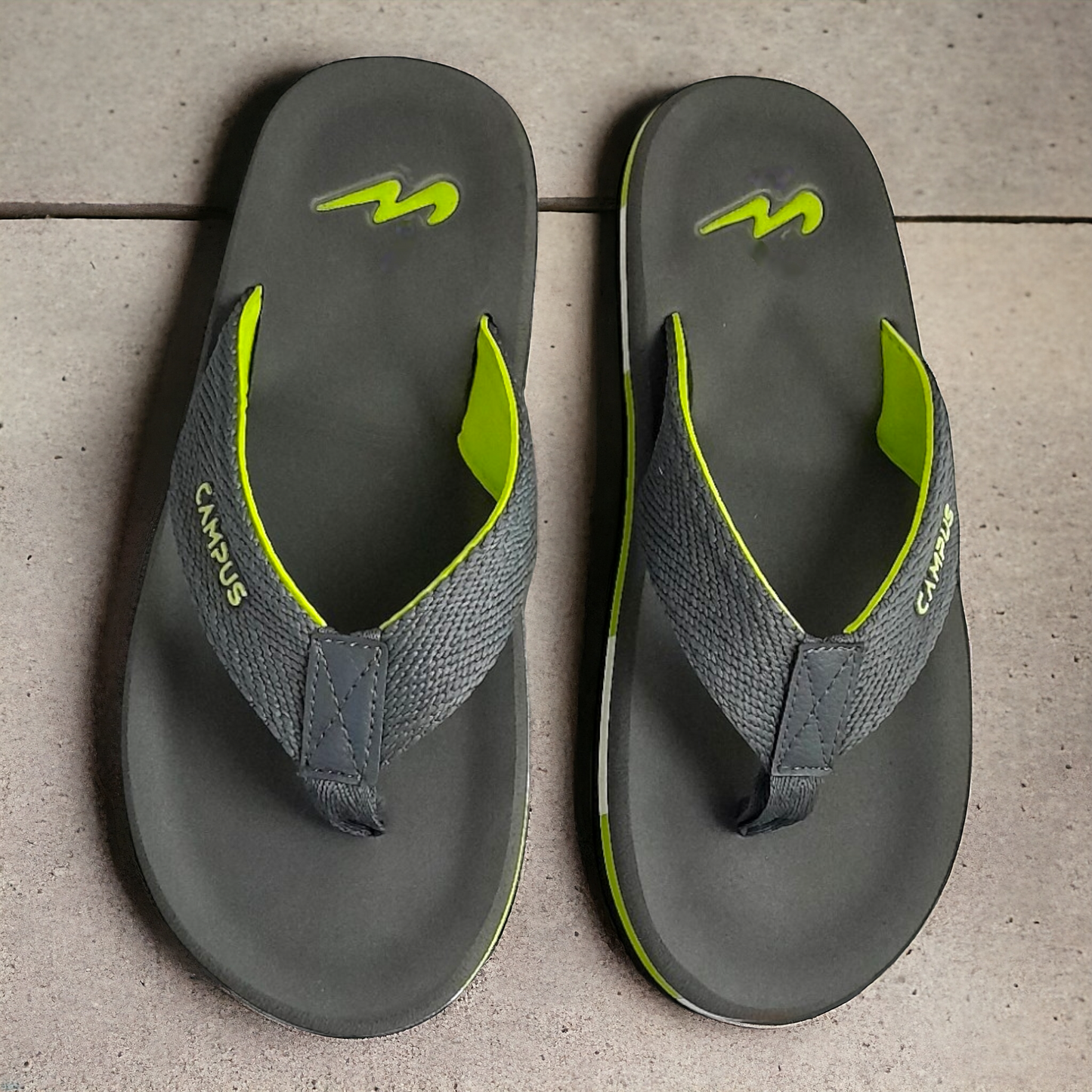 CAMPUS GC-1032 GREY Men's Slipper/Chapple/Flip flop