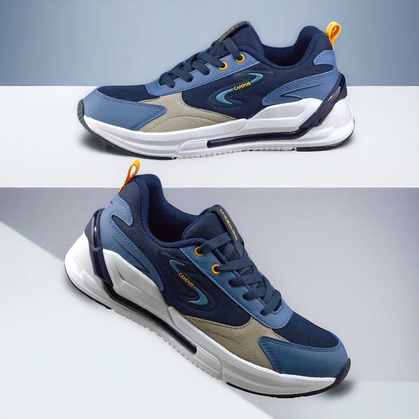 CAMPUS LEVEL NAVY/SALTE Men's Running Shoes