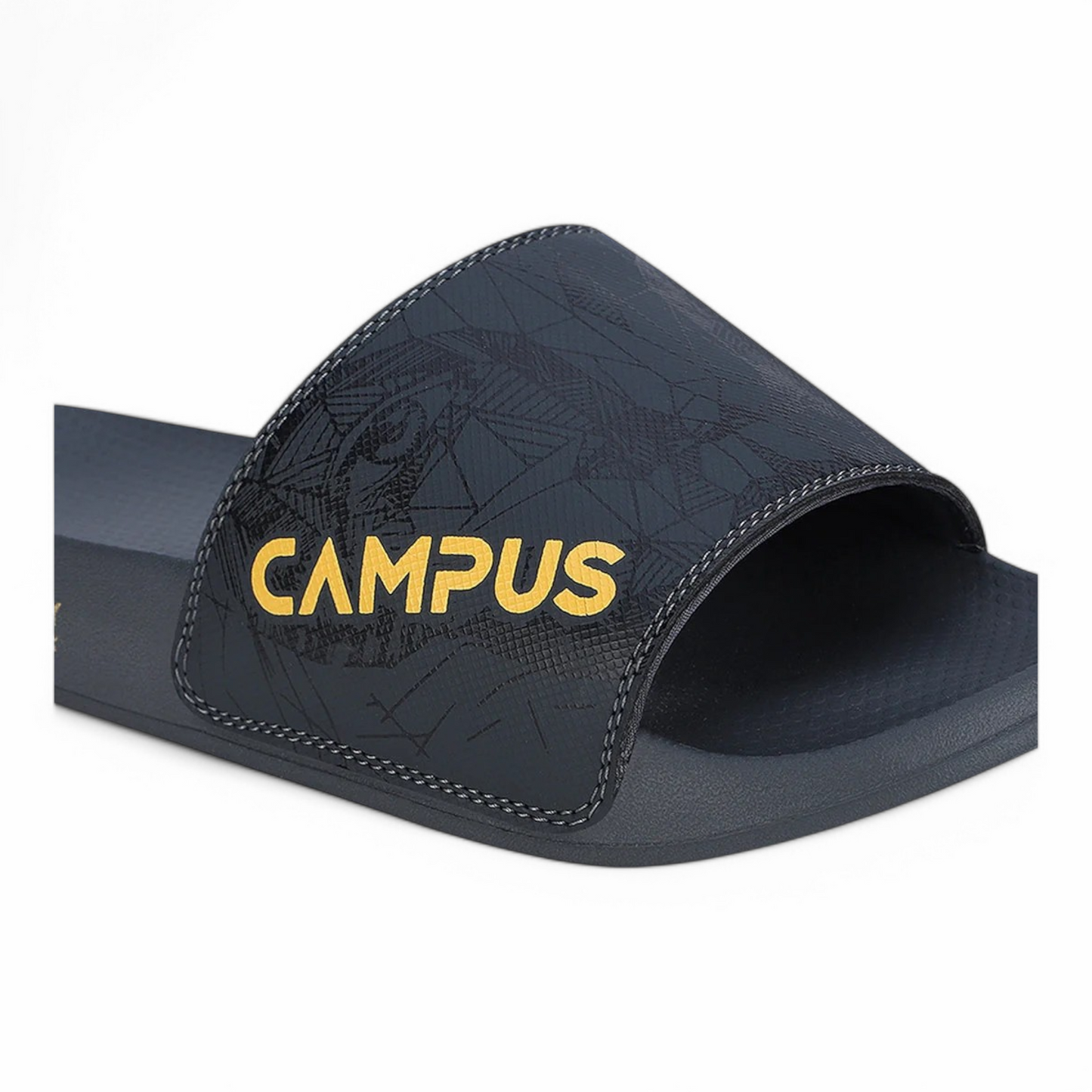 CAMPUS SL-437 GREY/MUSTARD Men's Flipflop/Slides/Slipper