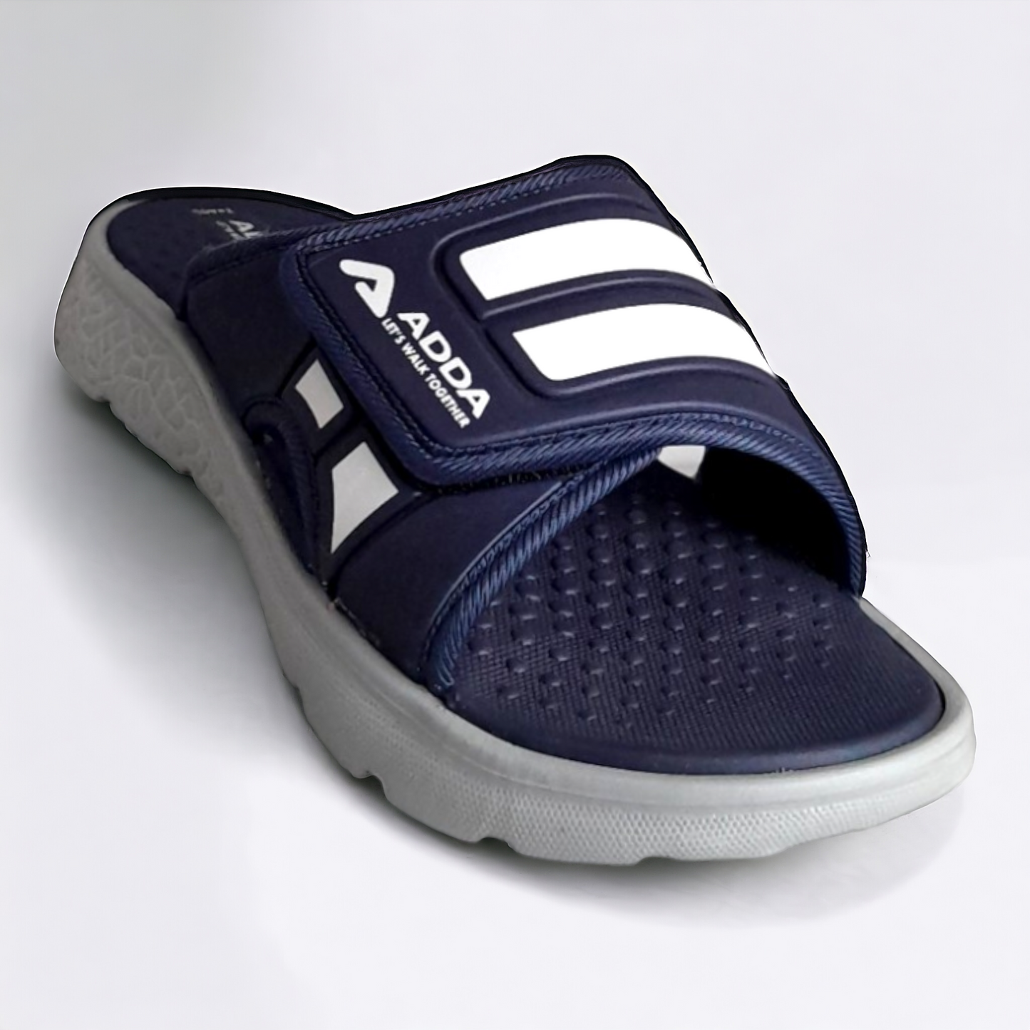 ADDA ICLOUD004 NAVY/GREY Men's Flipflop/Slipper