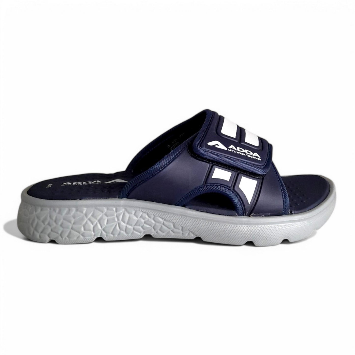 ADDA ICLOUD004 NAVY/GREY Men's Flipflop/Slipper