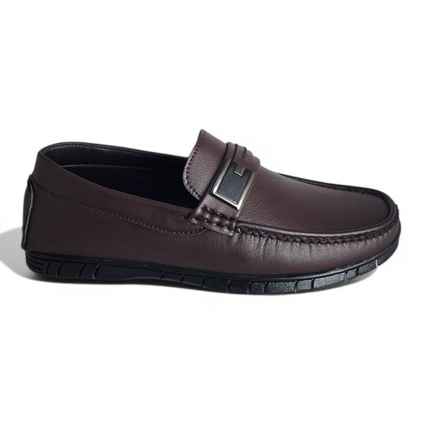 TRY IT 228 BROWN Men's Loafers Shoes