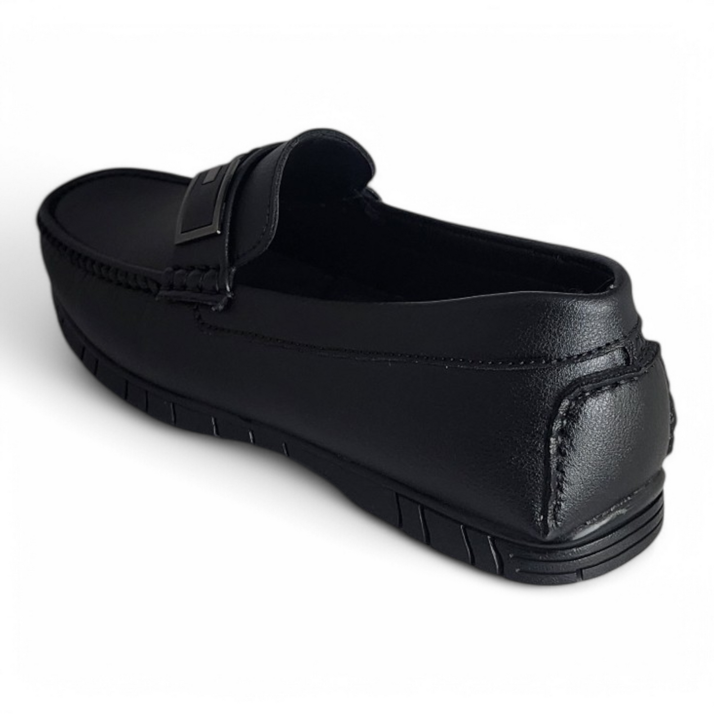 TRY IT 228 BLACK Men's Loafers Shoes