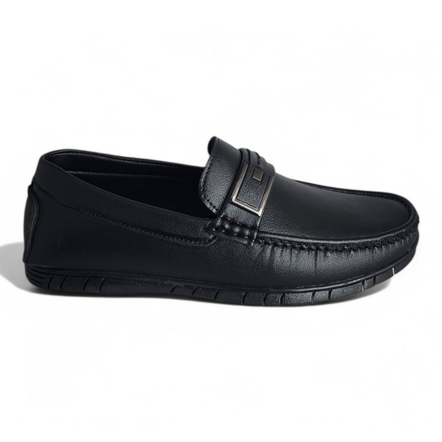 TRY IT 228 BLACK Men's Loafers Shoes