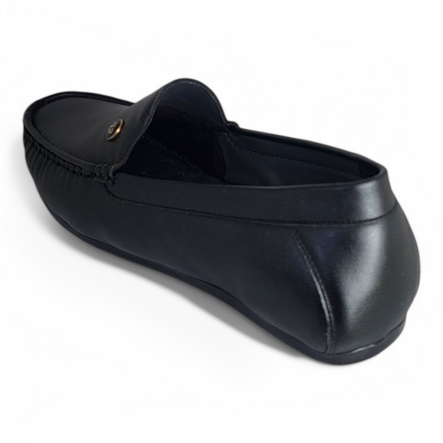 TRY IT 706 BLACK Men's Loafers Shoes
