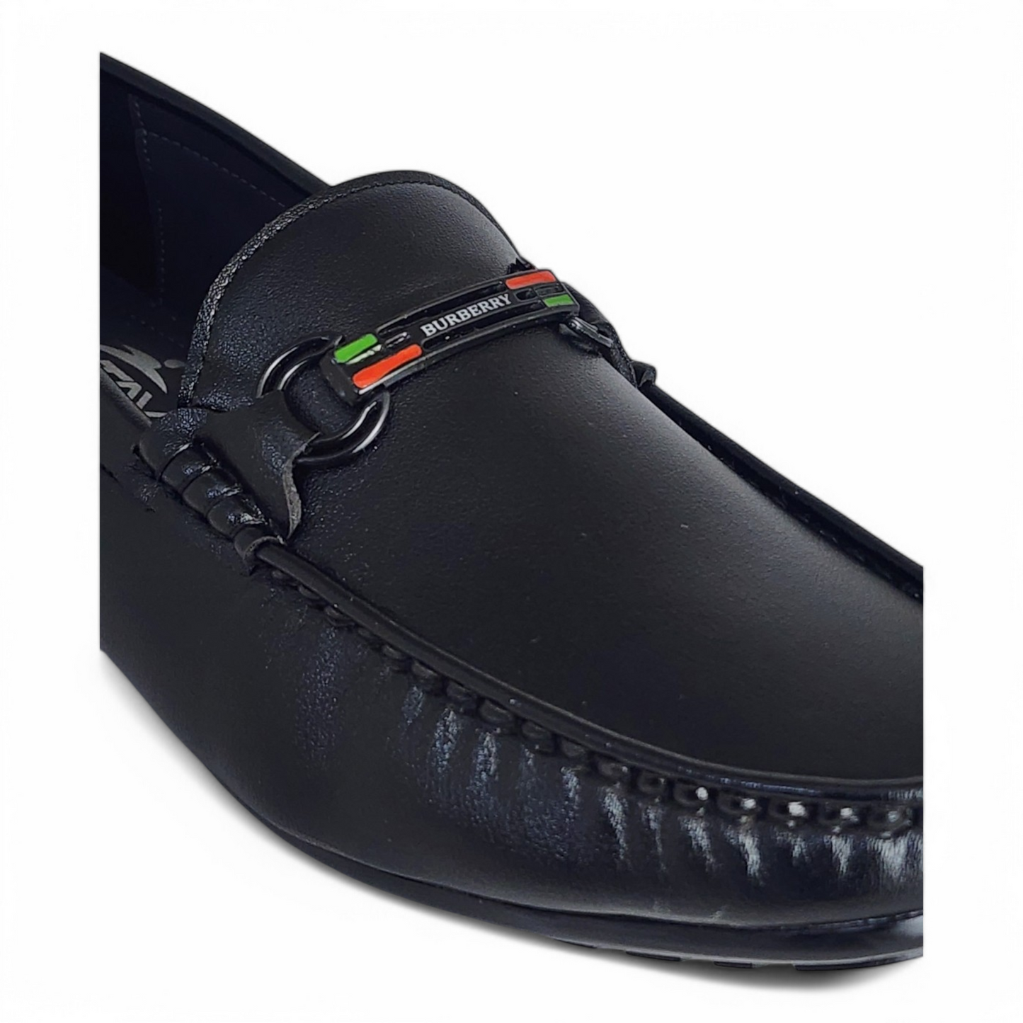 TRY IT 758 BLACK Men's Loafers Shoes