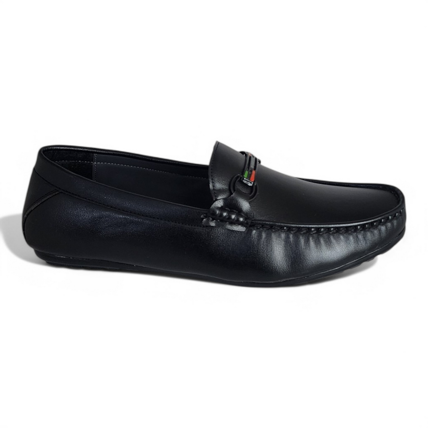 TRY IT 758 BLACK Men's Loafers Shoes