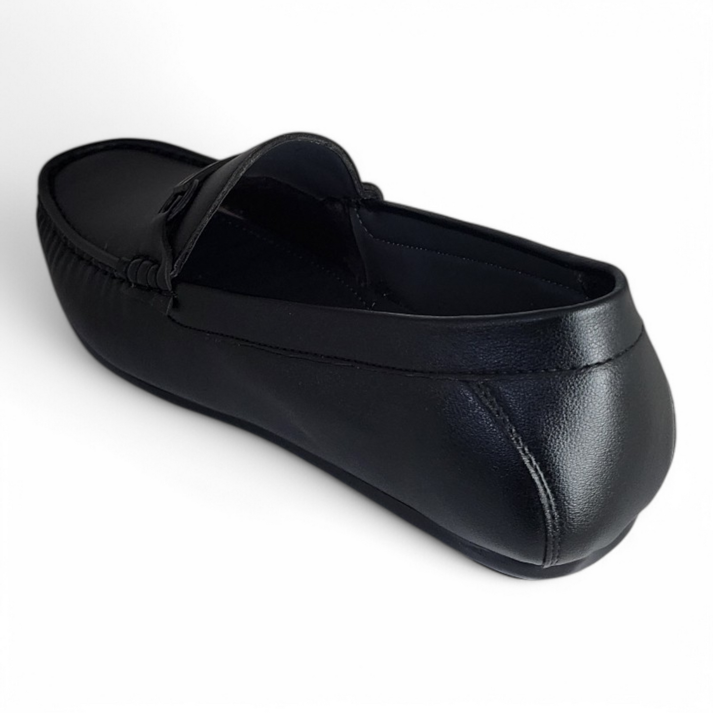 TRY IT 758 BLACK Men's Loafers Shoes