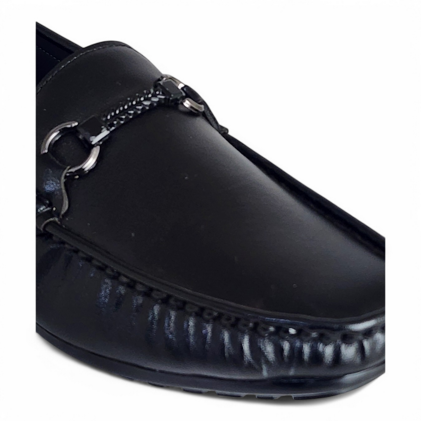 TRY IT 786 BLACK Men's Loafers Shoes