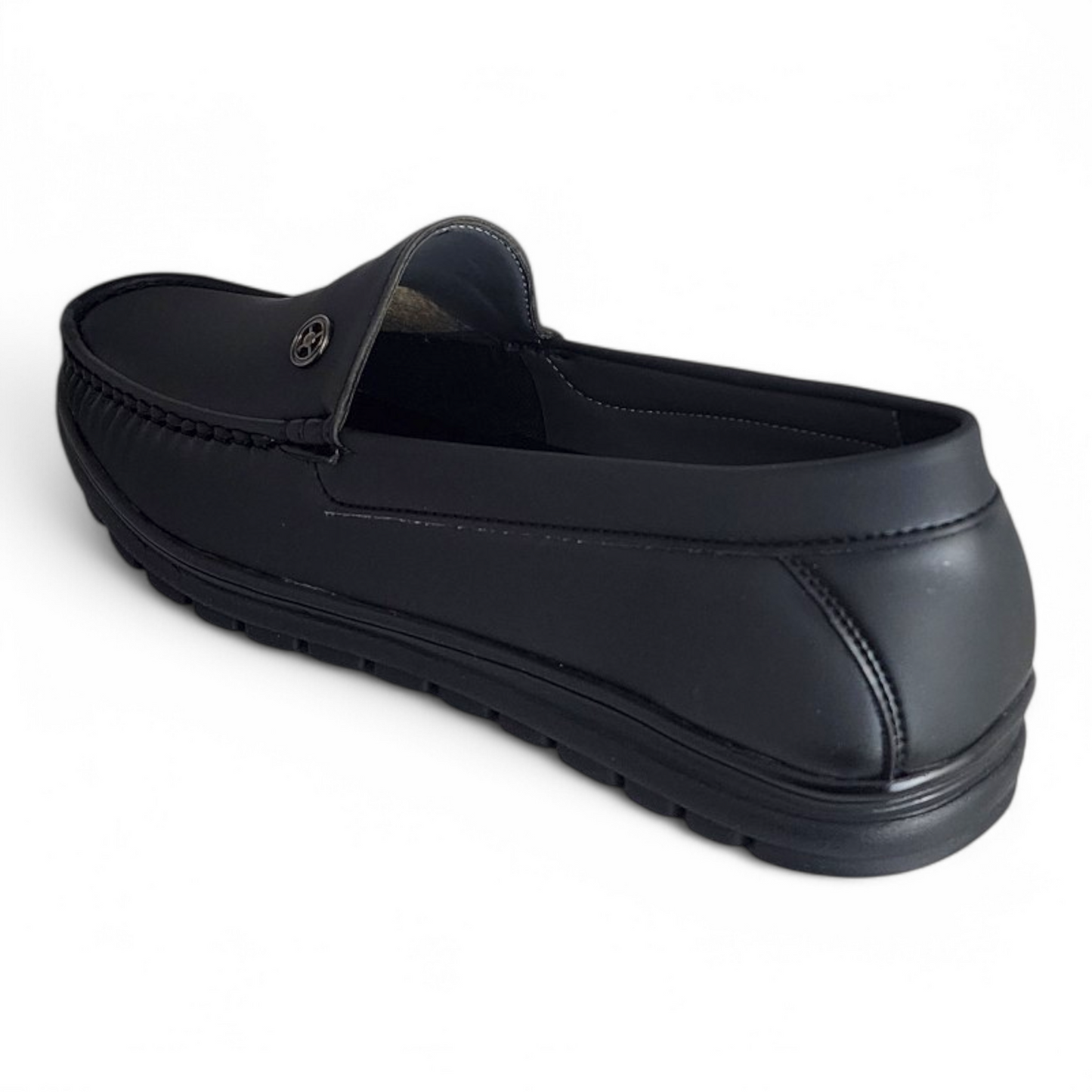 TRY IT 1102 BLACK Men's Loafers Shoes