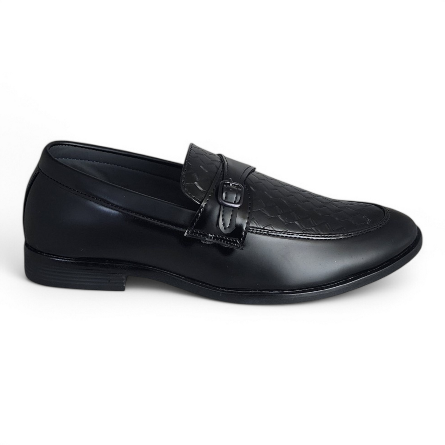 TRY IT 3650 BLACK Men's Loafers Shoes