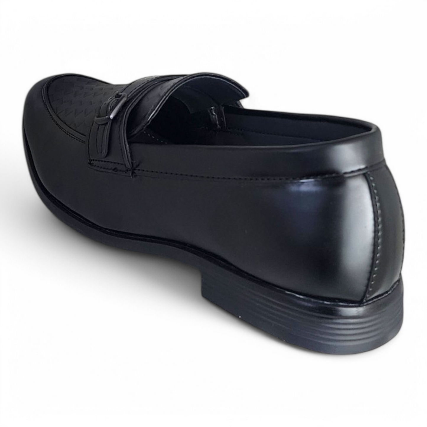 TRY IT 3650 BLACK Men's Loafers Shoes