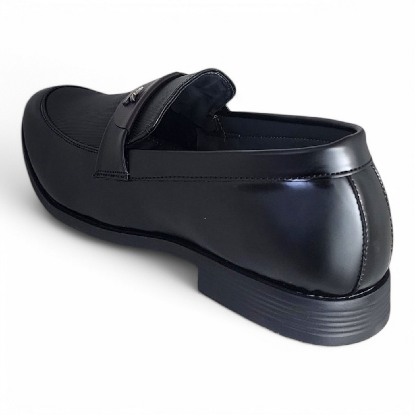 TRY IT 3663 BLACK Men's Loafers Shoes