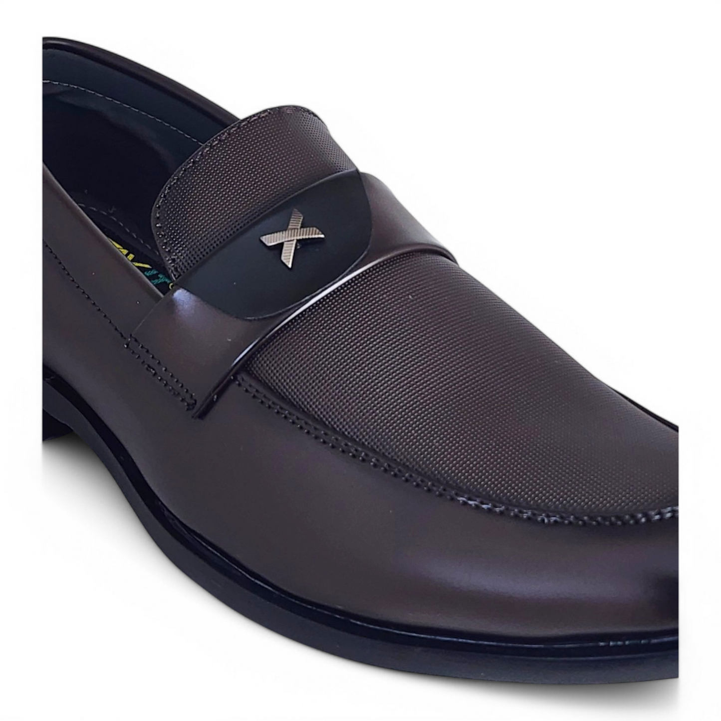 TRY IT 3663 BROWN Men's Loafers Shoes