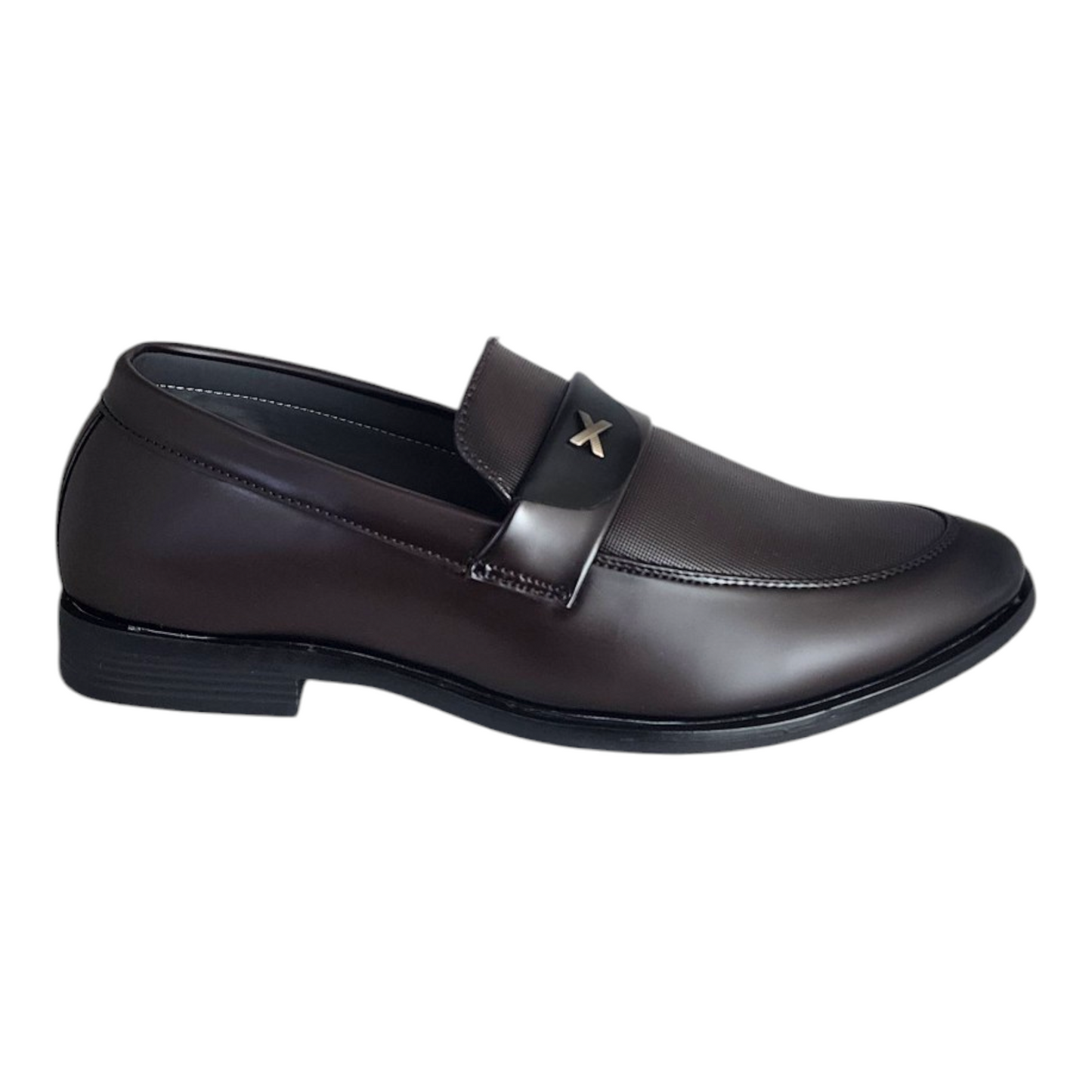 TRY IT 3663 BROWN Men's Loafers Shoes