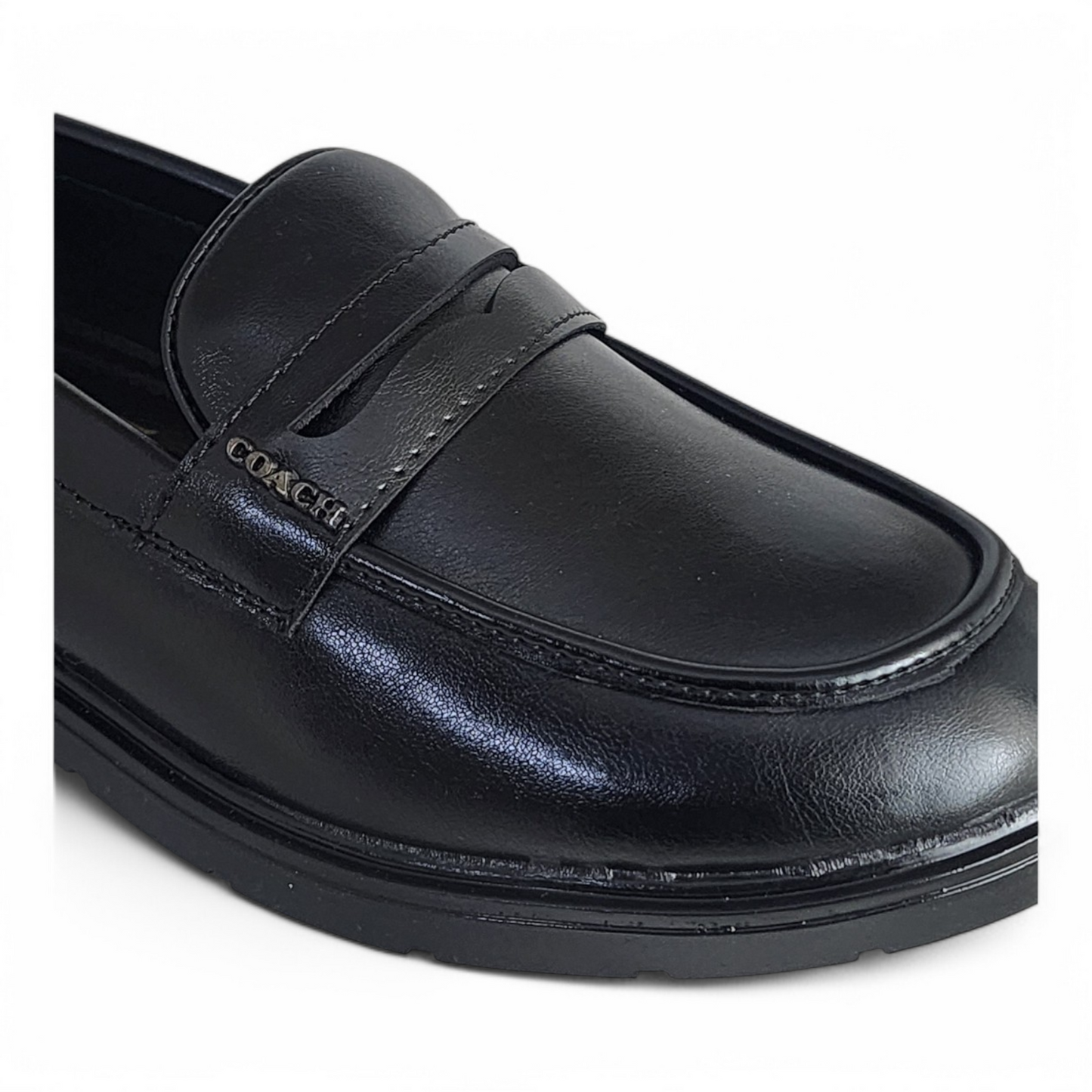 P&G 0304 BLACK Men's Loafers Shoes