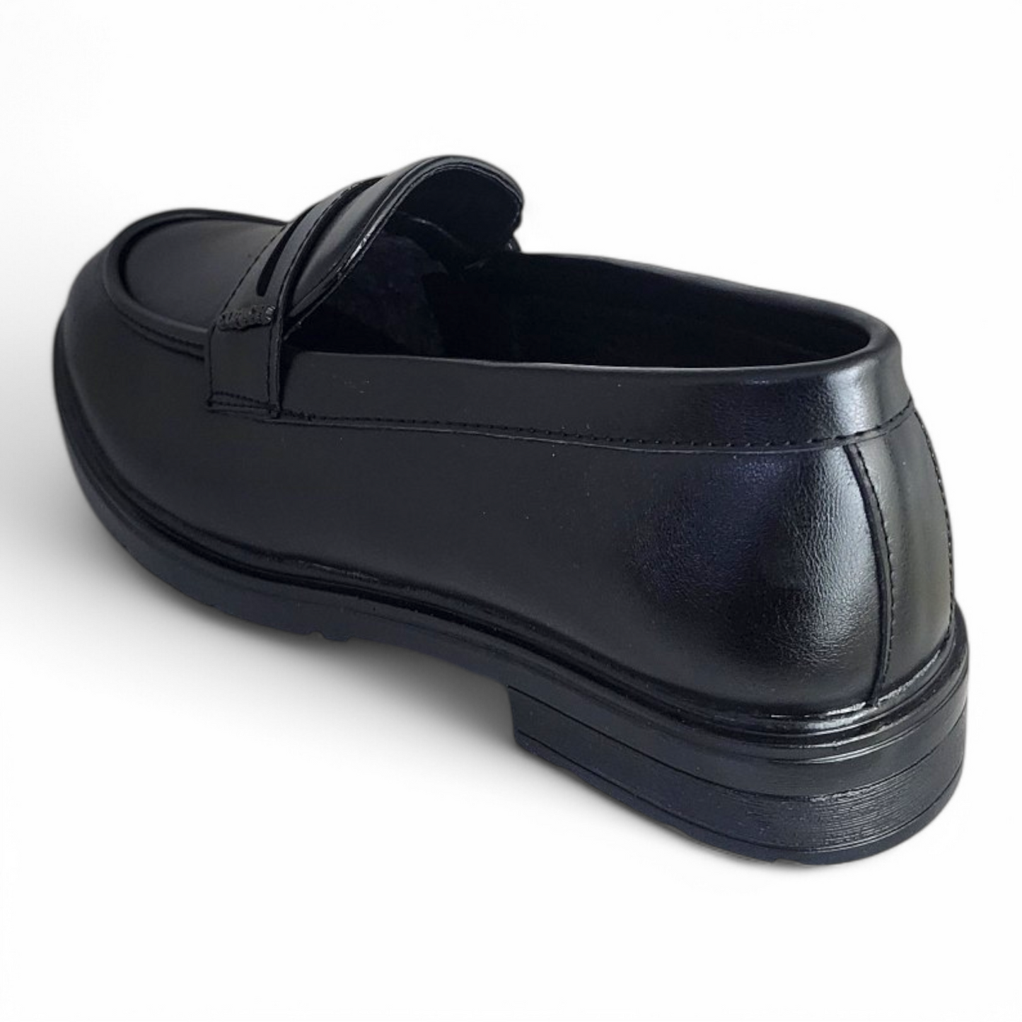 P&G 0304 BLACK Men's Loafers Shoes