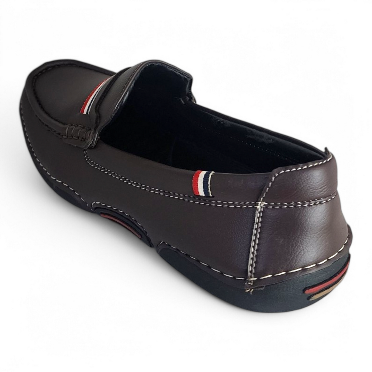 P&G 2110 BROWN Men's Loafers Shoes