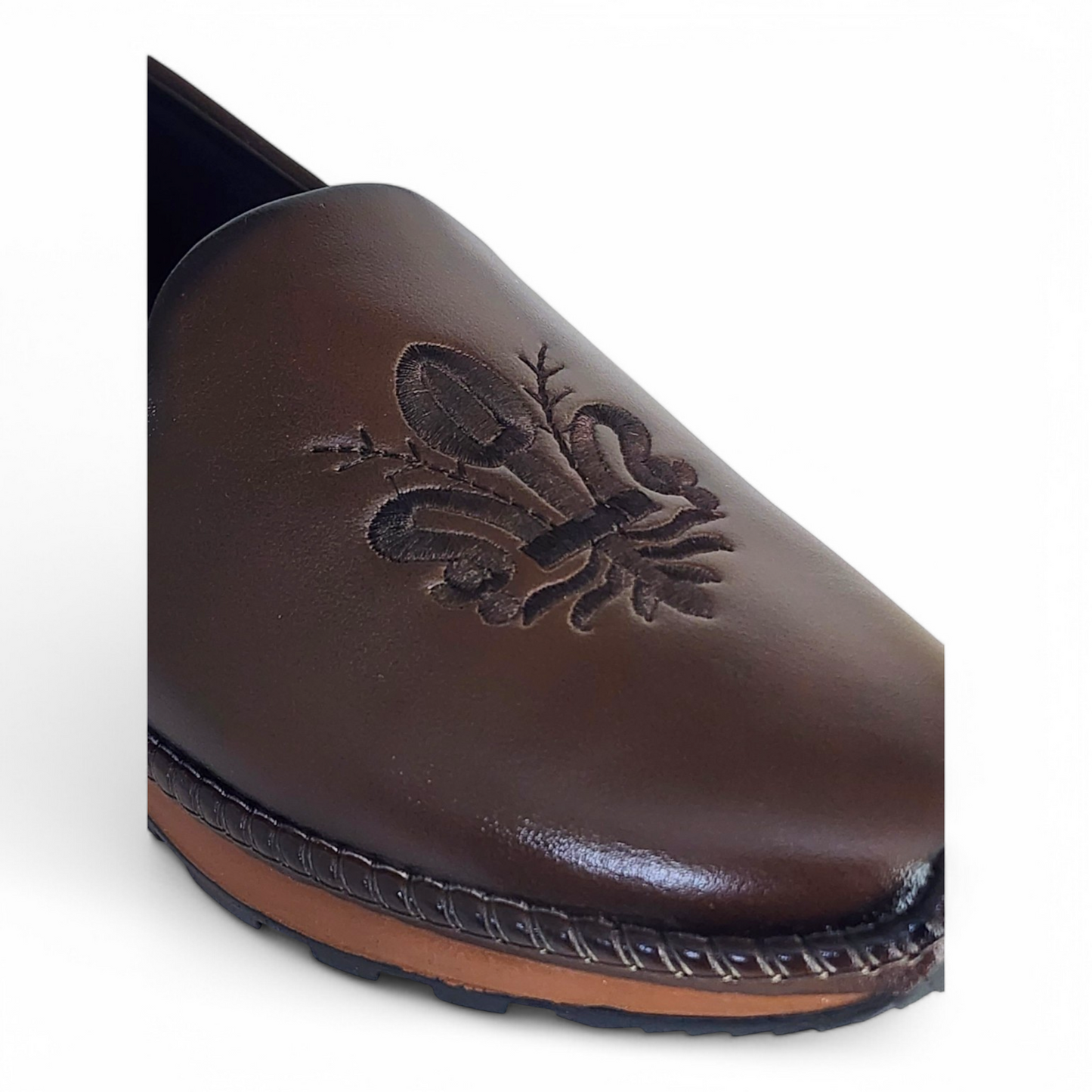 P&G 6007 BROWN Men's Mojadi/Casual Shoes