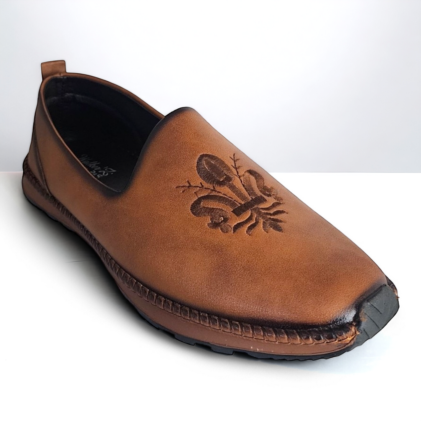 P&G 6007 TAN Men's Mojadi/Casual Shoes