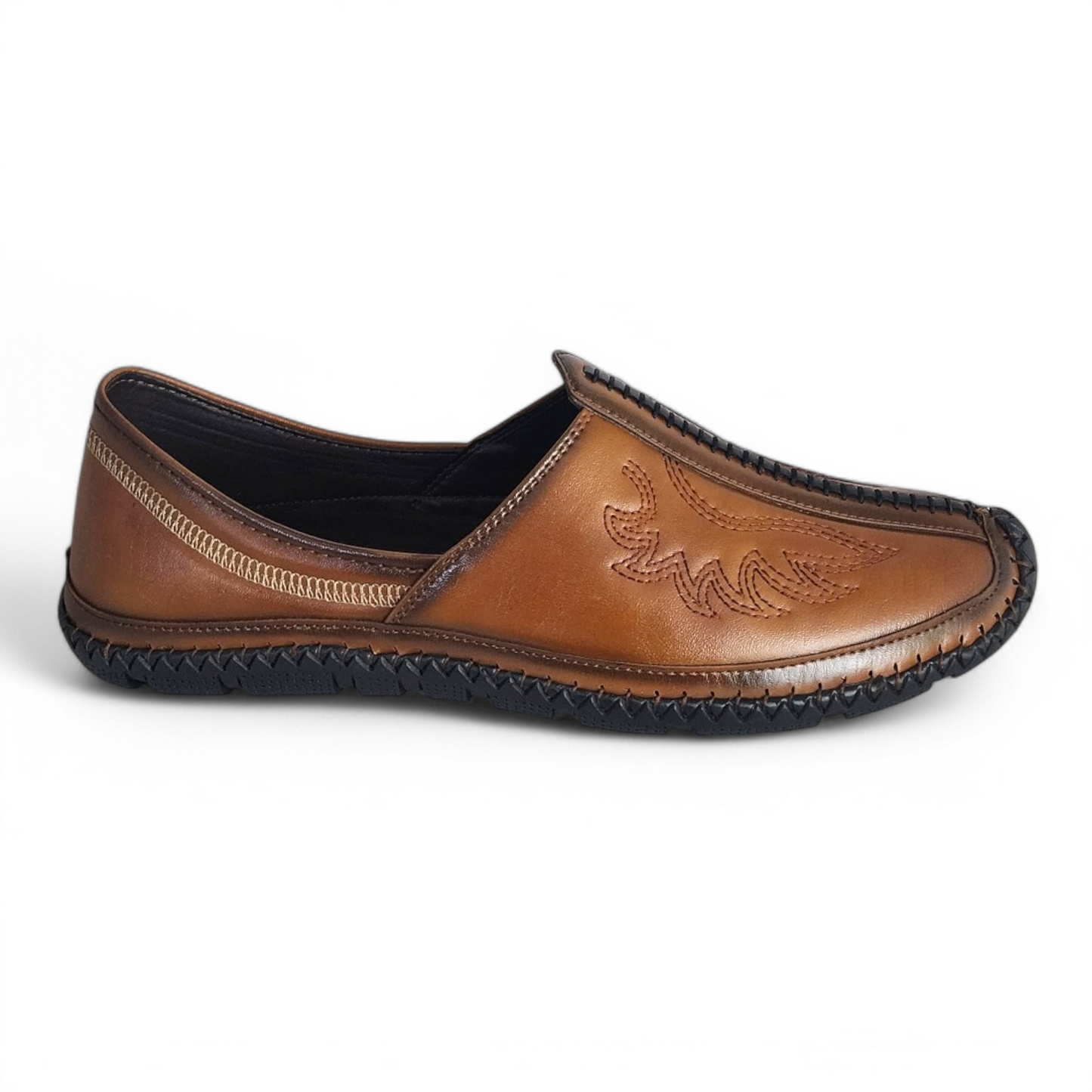 P&G 6145 BEIGE Men's Mojadi/Casual Shoes