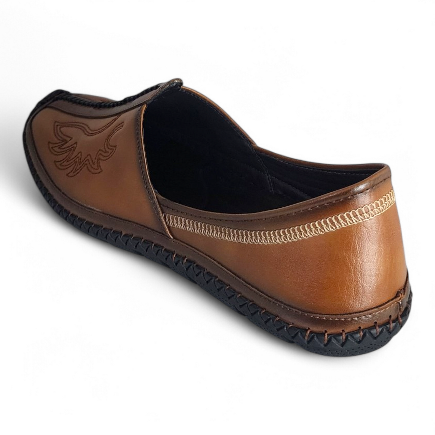 P&G 6145 BEIGE Men's Mojadi/Casual Shoes