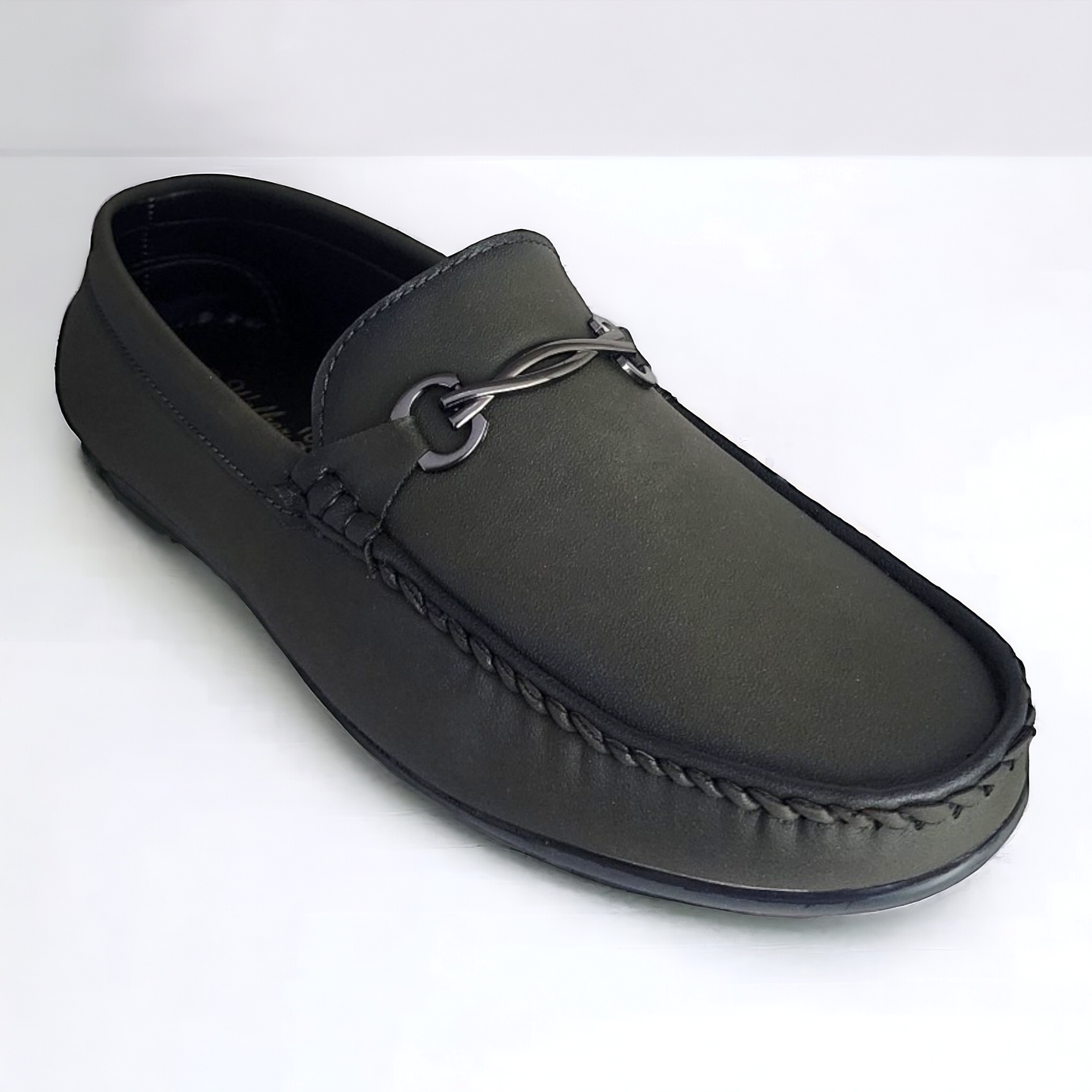 P&G BT864 OLIVE Men's Loafers Shoes