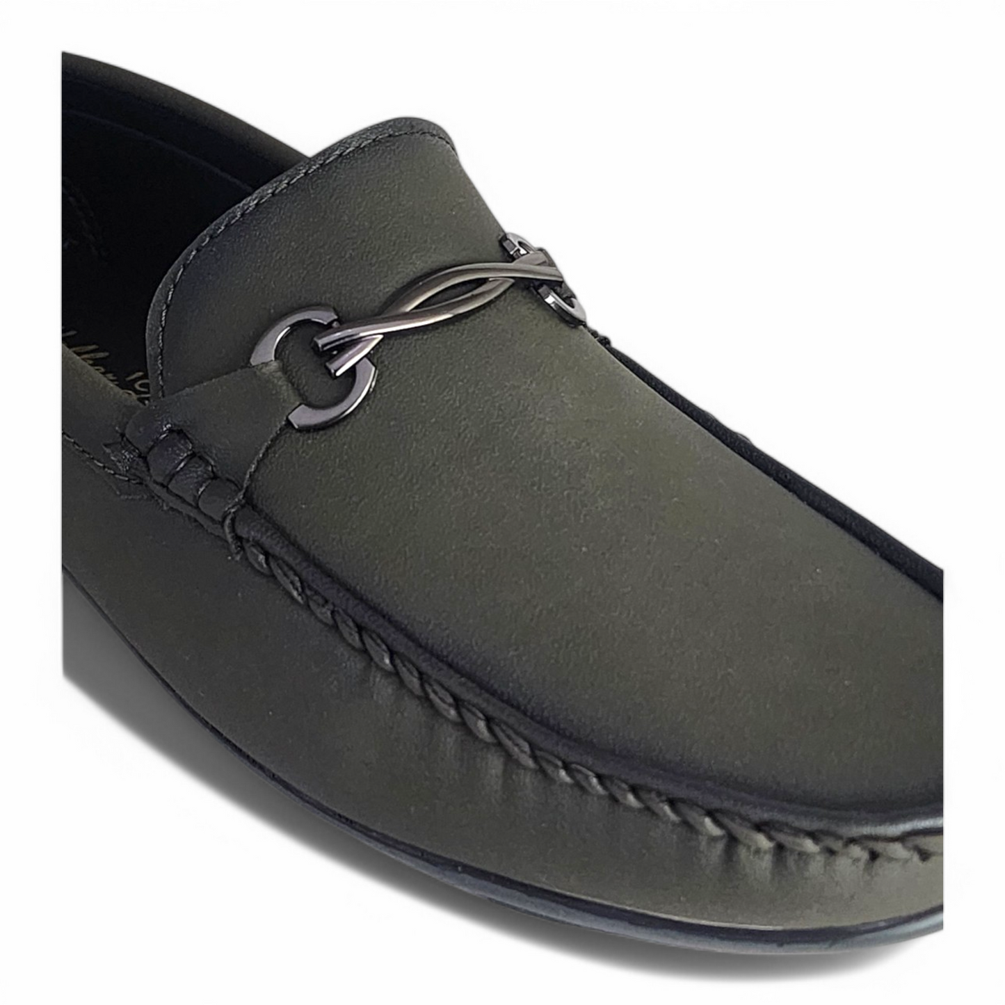 P&G BT864 OLIVE Men's Loafers Shoes
