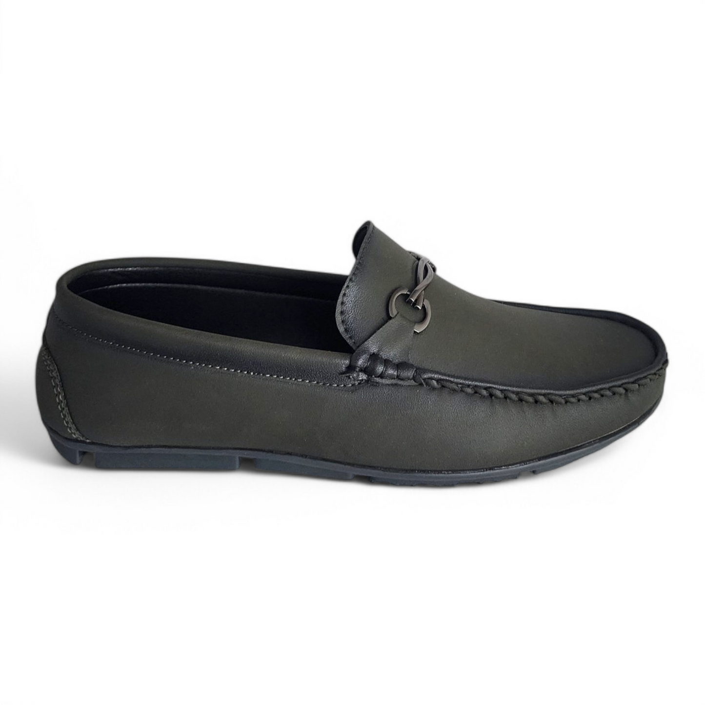 P&G BT864 OLIVE Men's Loafers Shoes