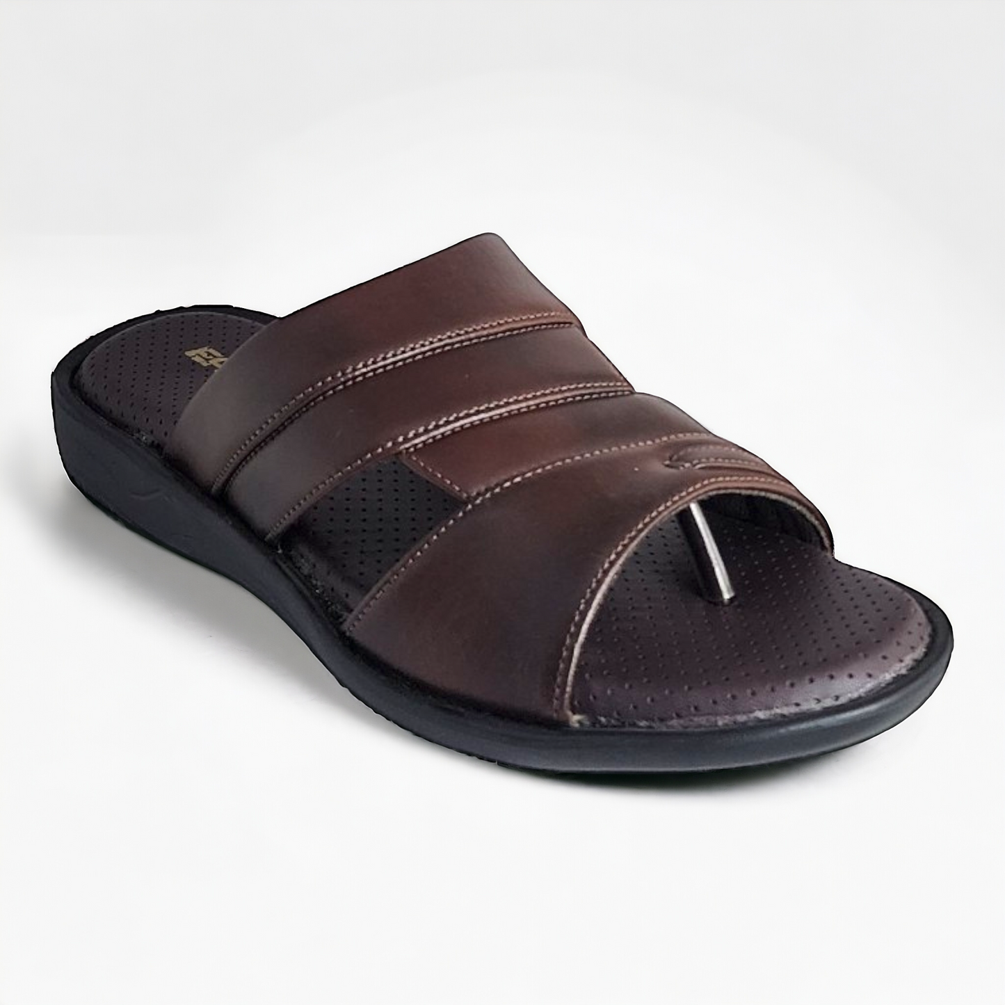 EAGLE C044108 BROWN Men's Cushion Leather Casual Chapple