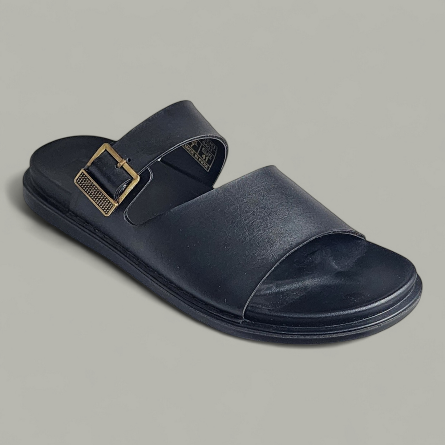 SKEROO 6401 BLACK Men's Leather Chapple