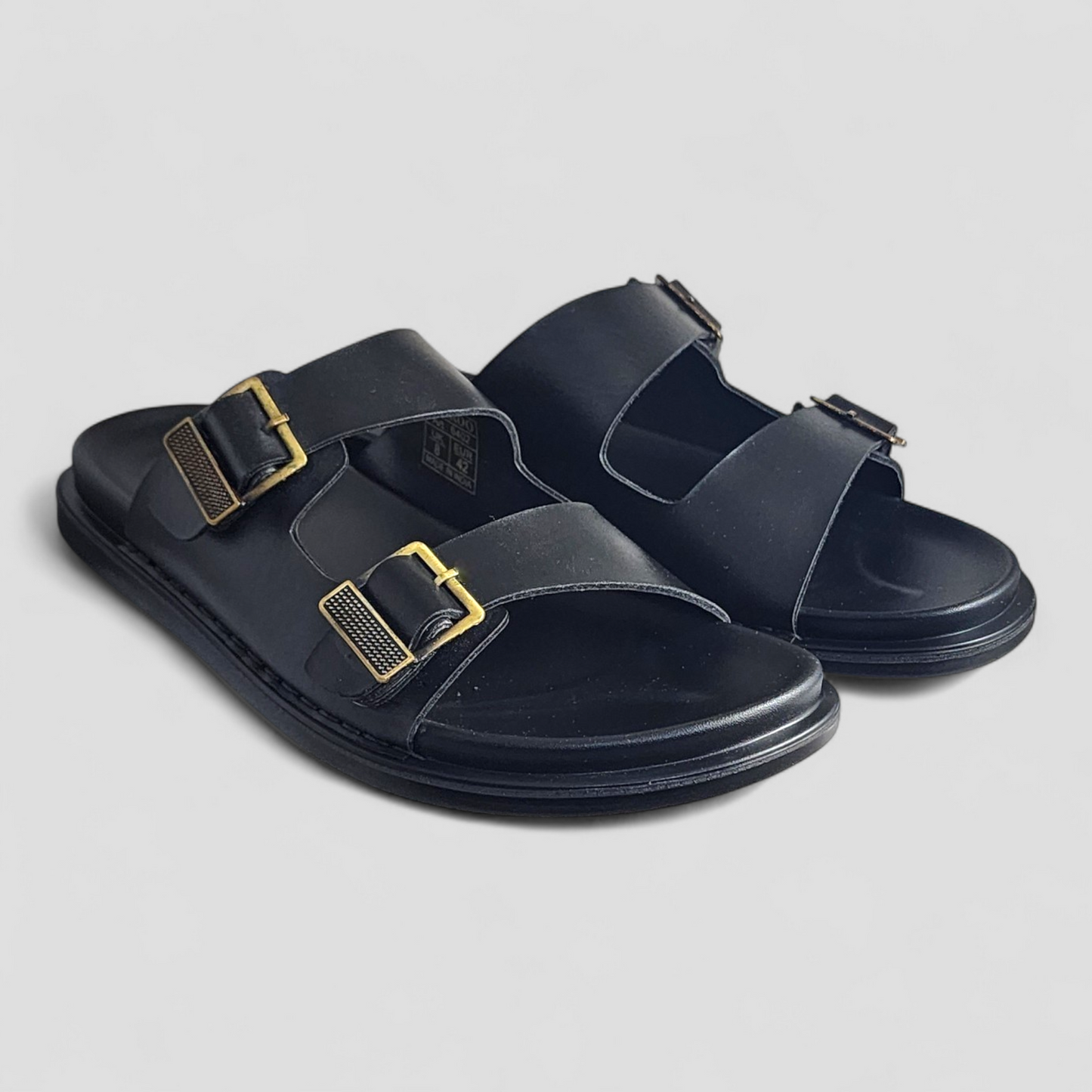SKEROO 6402 BLACK Men's Leather Chapple
