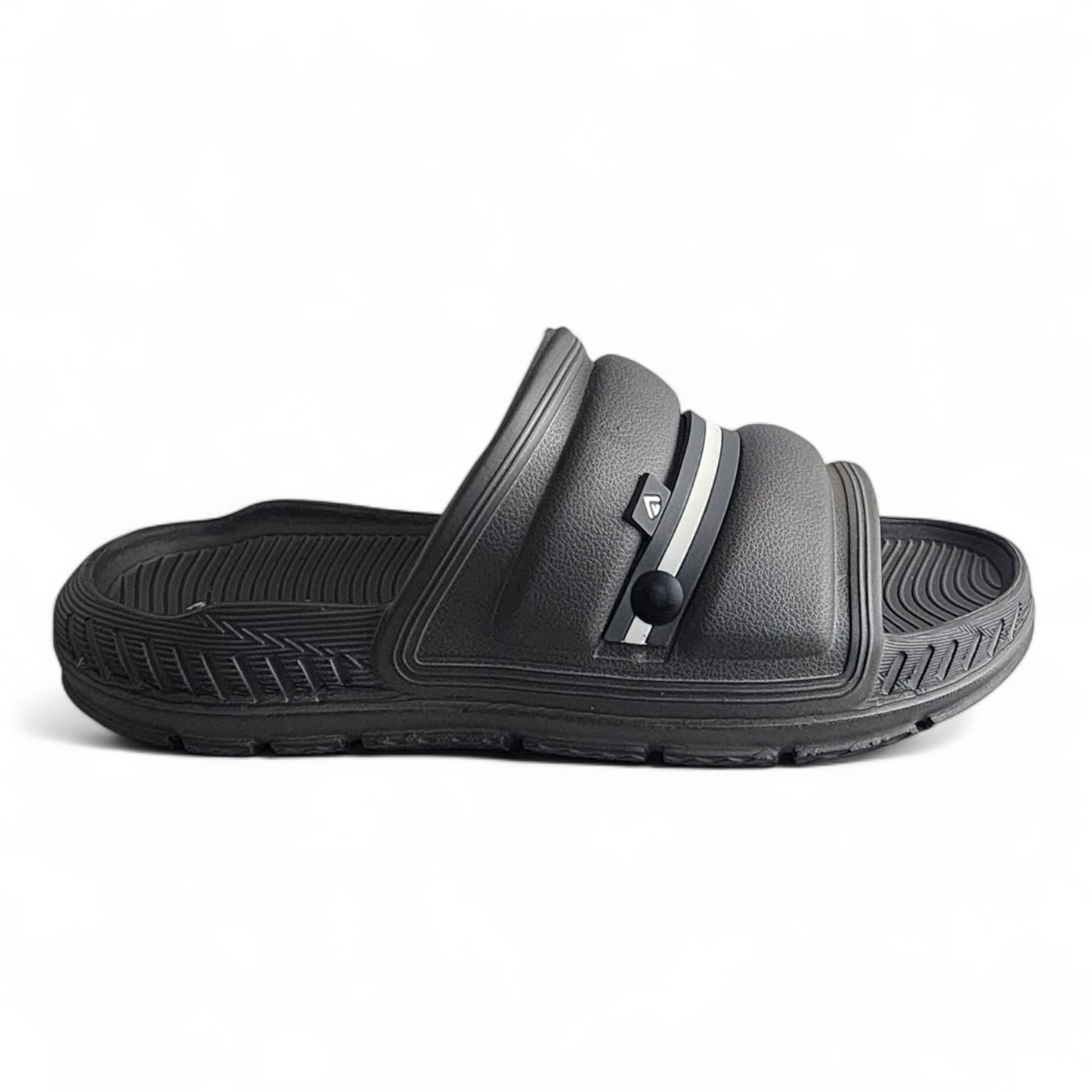 ALZADO FRED DARK GREY Men's Flip flops/Slides/Slippers