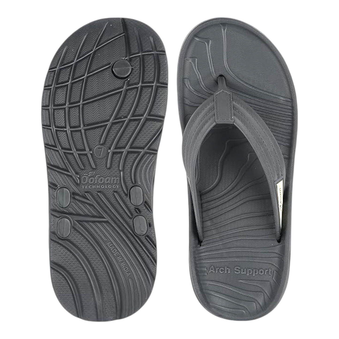 OOFOAM HOKA D.GREY Men's Slippers/Chapple/Flip flop