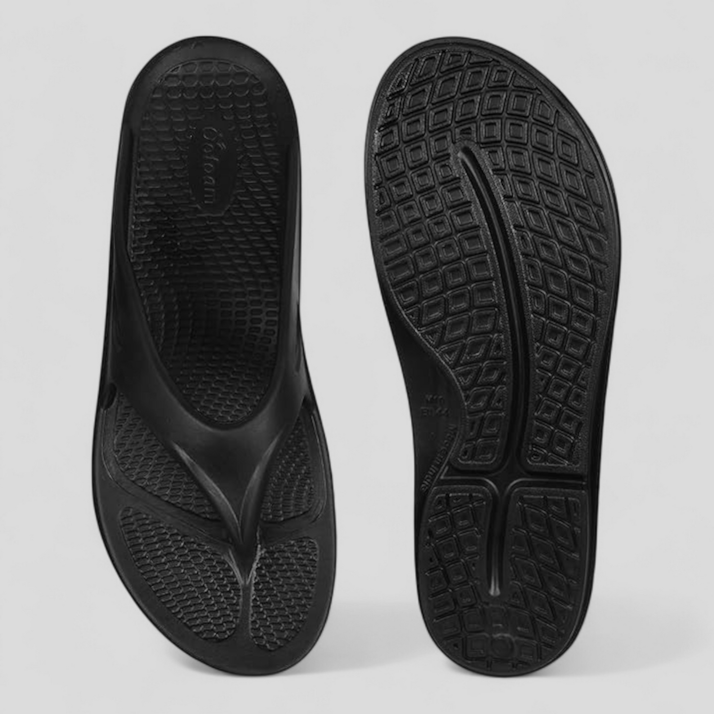 OOFOAM MENCLASSIC BLACK Men's Slippers/Chapple/Flip flop