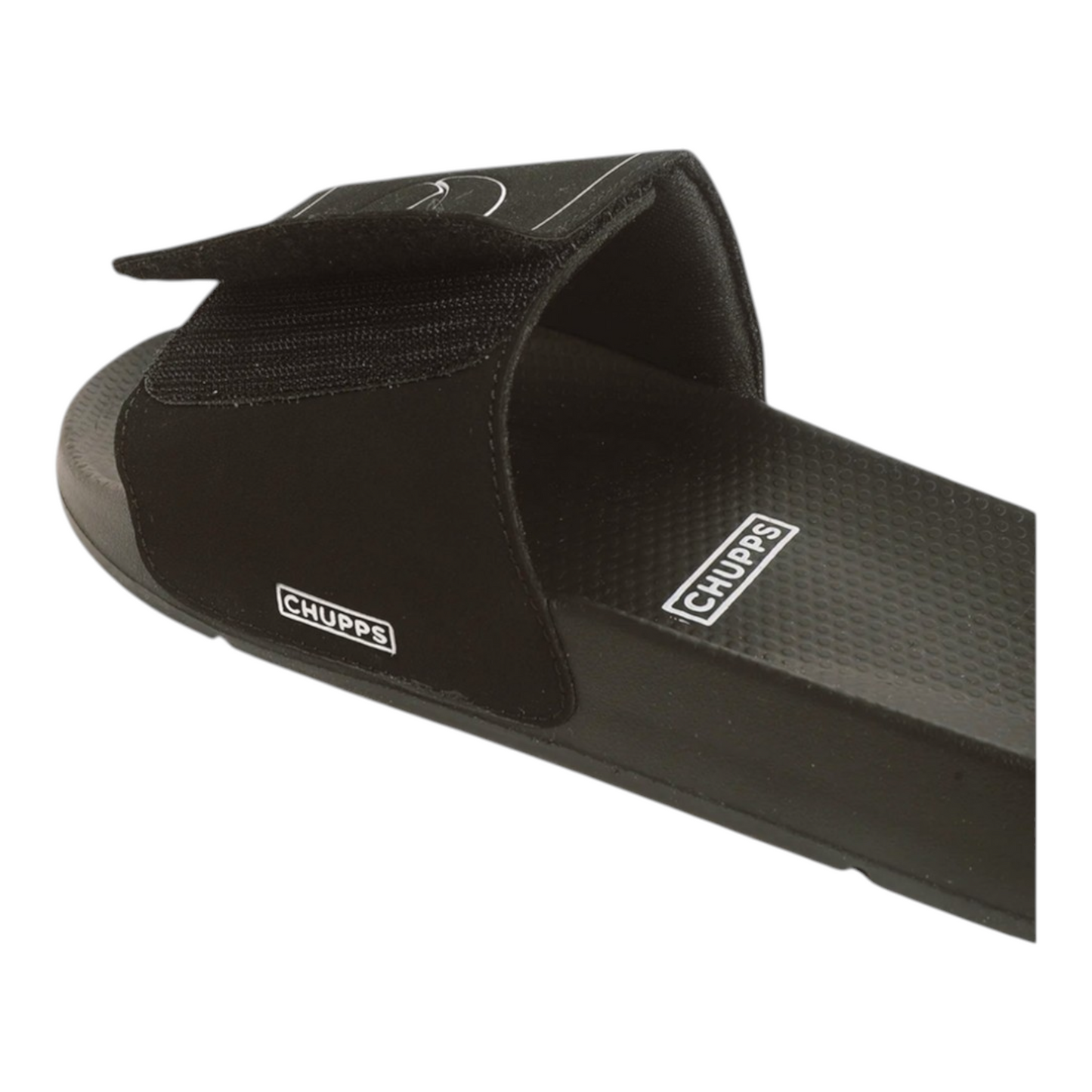 CHUPPS URBANEDGE BLACK Men's Flipflop/Slipper