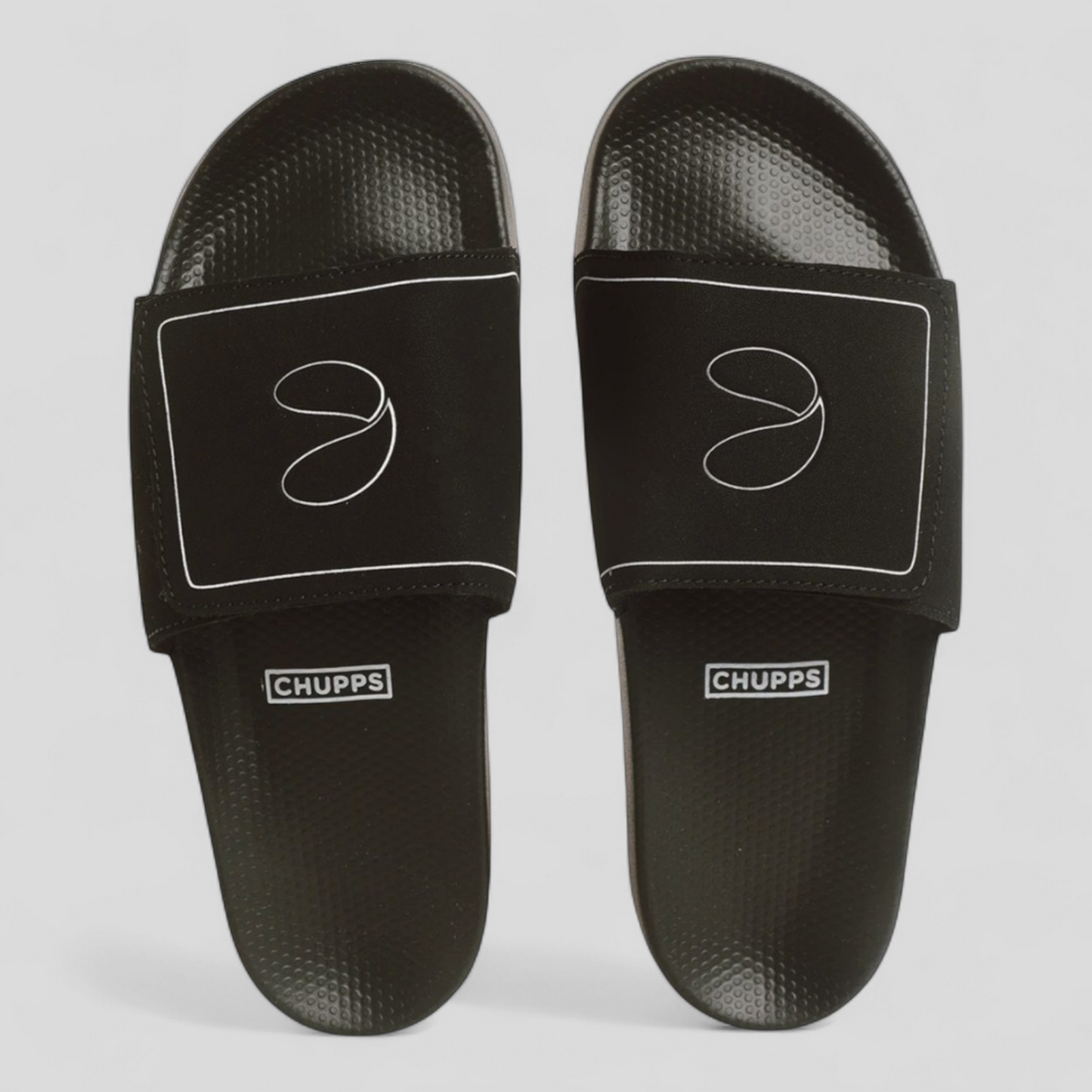 CHUPPS URBANEDGE BLACK Men's Flipflop/Slipper
